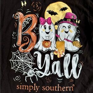 Simply Southern Black Halloween Tee